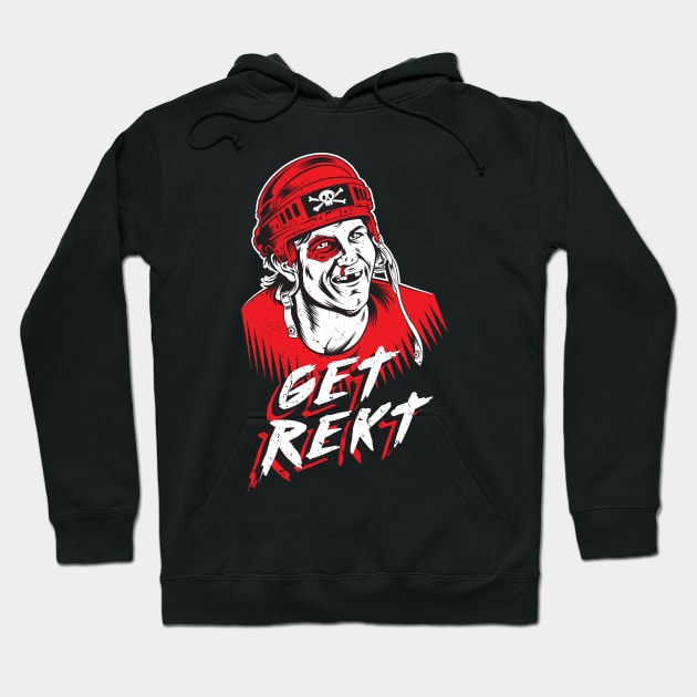 Get Rekt Hoodie by RynoArts